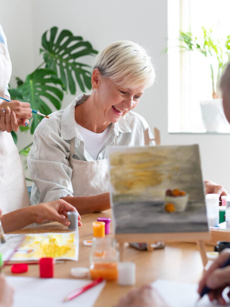 Art Therapy Can Improve Mental Well-being for Seniors