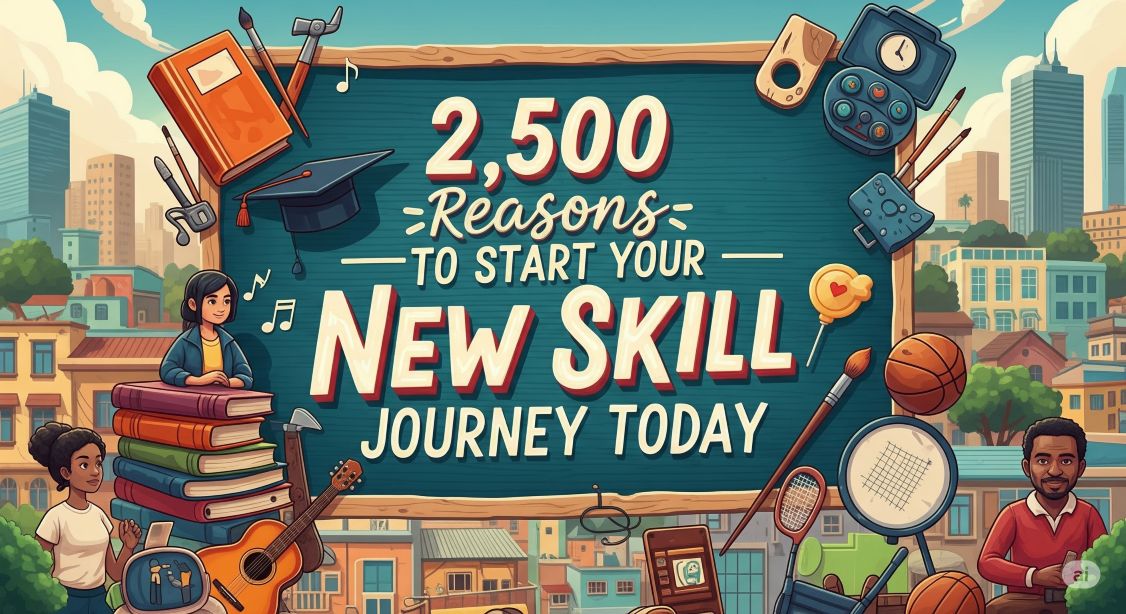 2,500 Reasons to Start Your New Skill Journey Today