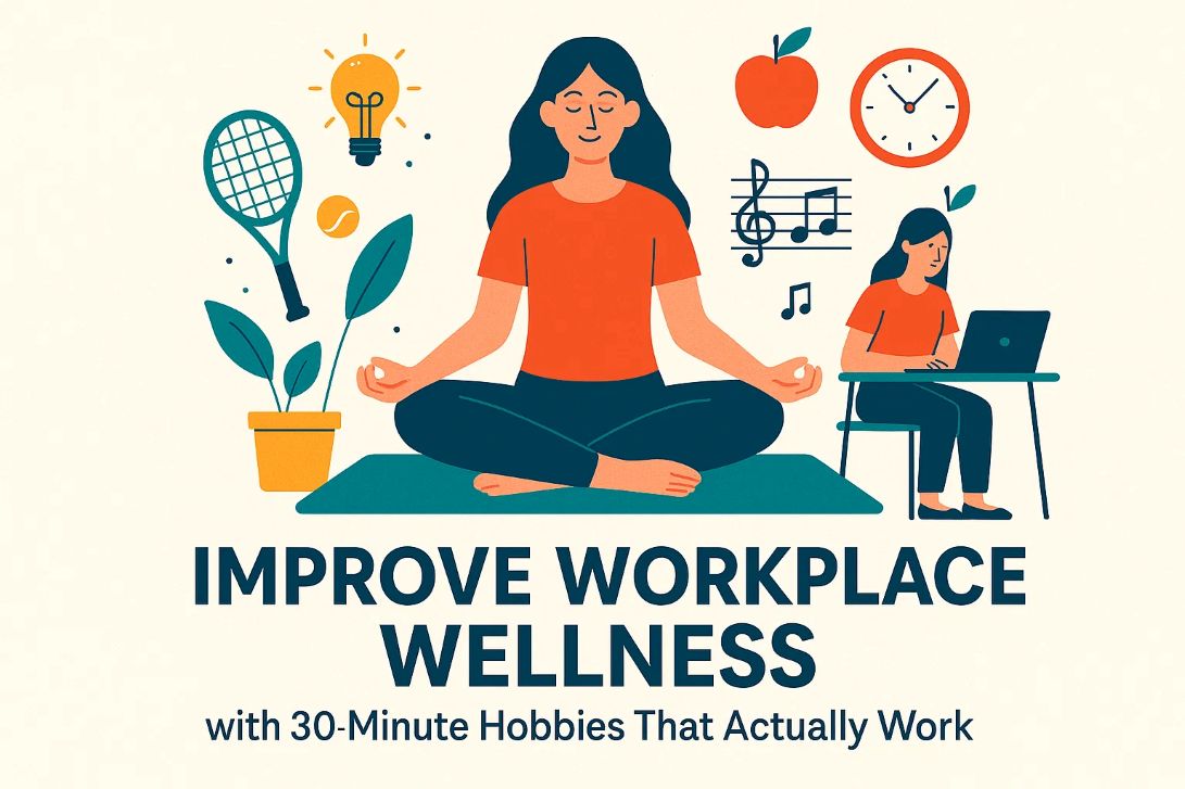 Improve Workplace Wellness with 30-Minute Hobbies That Actually Work