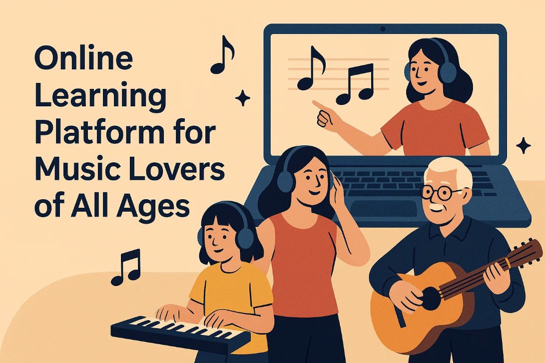 Online Learning Platform for Music Lovers of All Ages