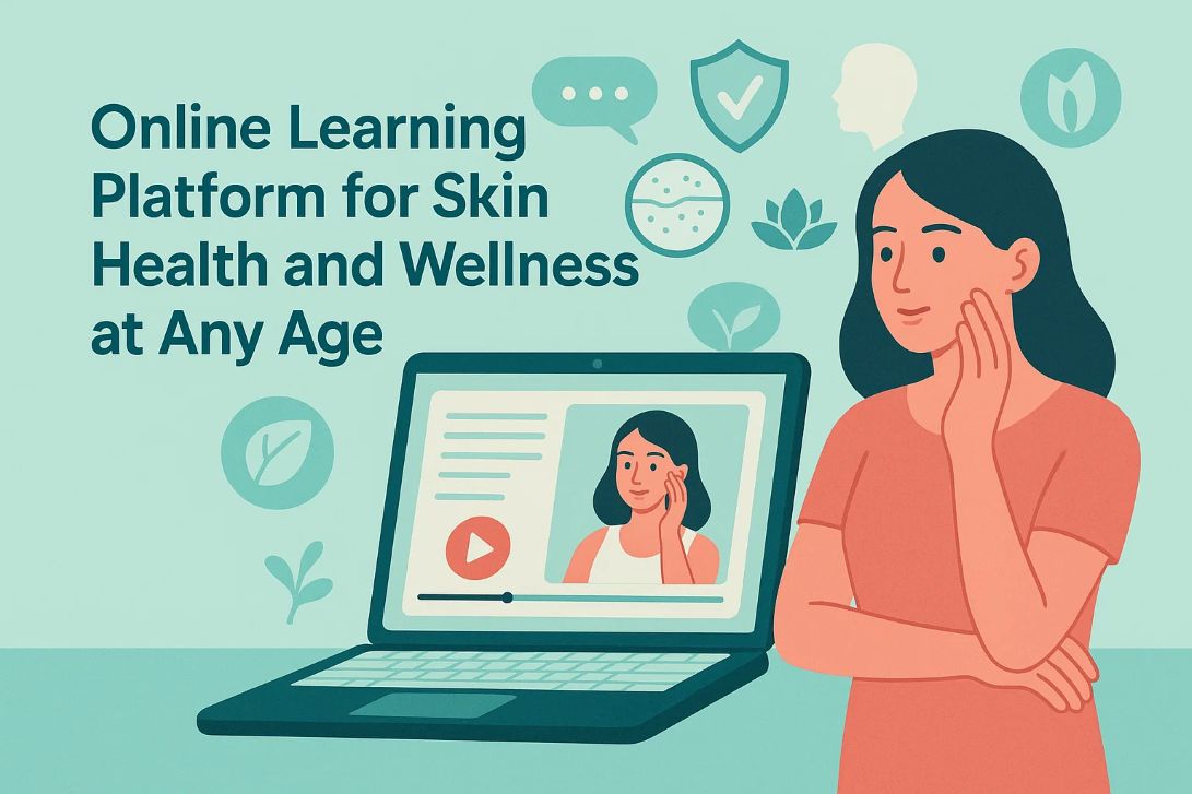 Online Learning Platform for Skin Health and Wellness at Any Age