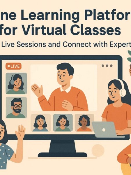 Online learning platform for virtual classes Join Live Sessions and Connect with Experts