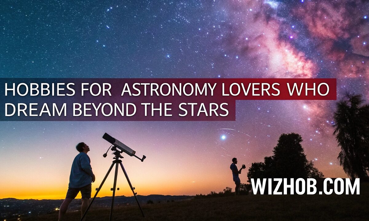 Hobbies for Astronomy Lovers Who Dream Beyond the Stars