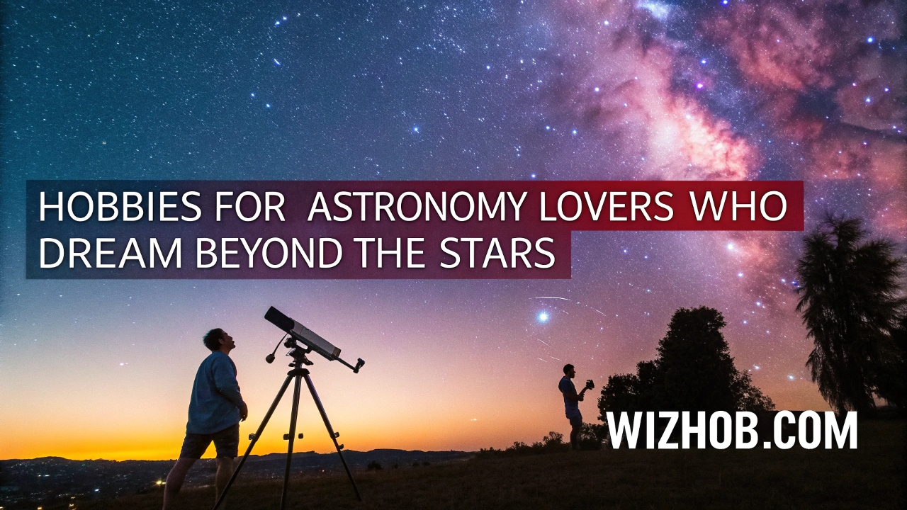 Hobbies for Astronomy Lovers Who Dream Beyond the Stars