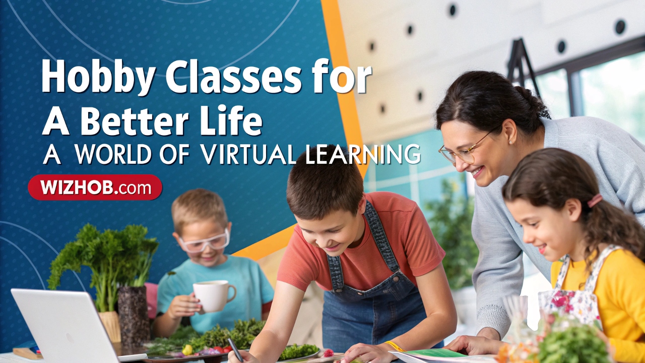 Hobby classes for a better life a world of virtual learning
