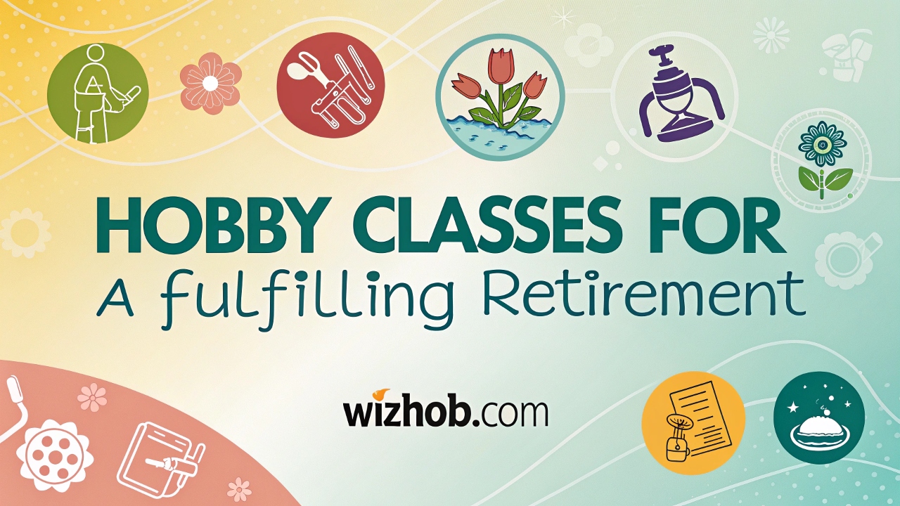 Hobby classes for a fulfilling retirement