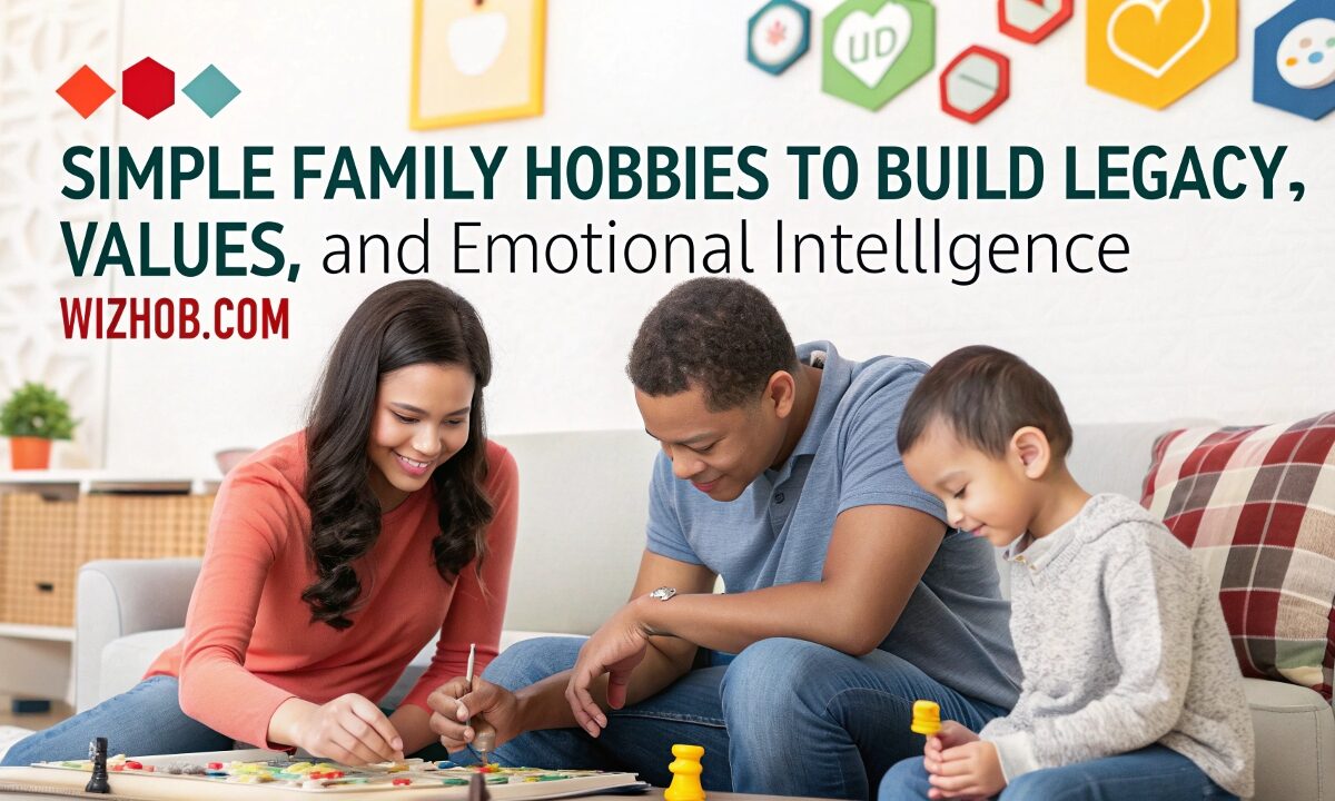 Simple Family Hobbies to Build Legacy, Values, and Emotional Intelligence